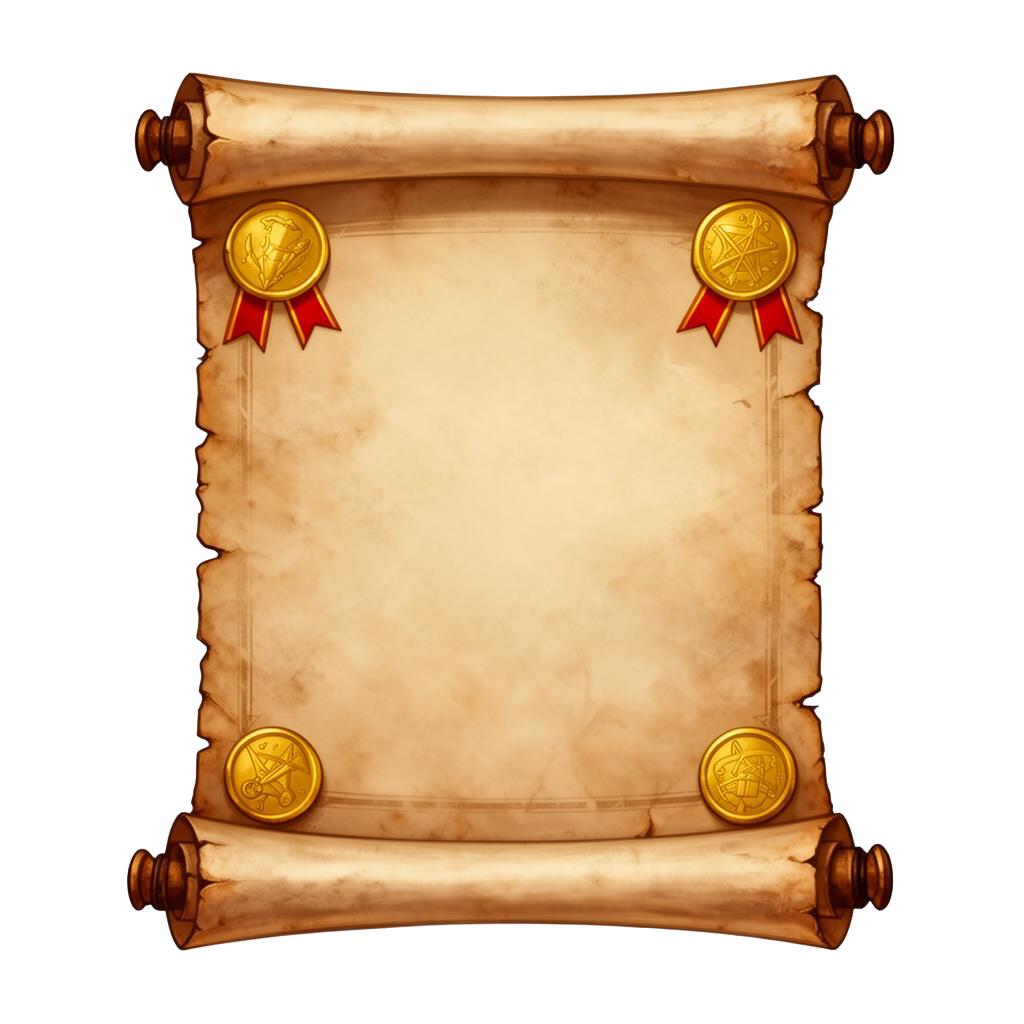 Cuộn parchment dự thi
